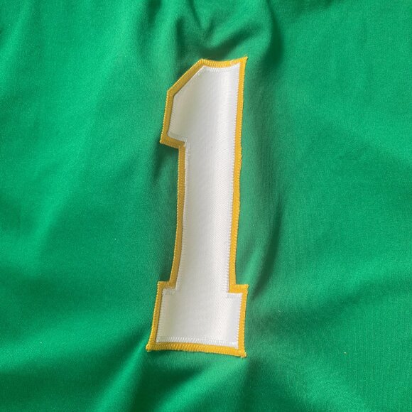 Vintage Oakland A's Jersey V-Neck T-Shirt Men's Size Small - Picture 3 of 9